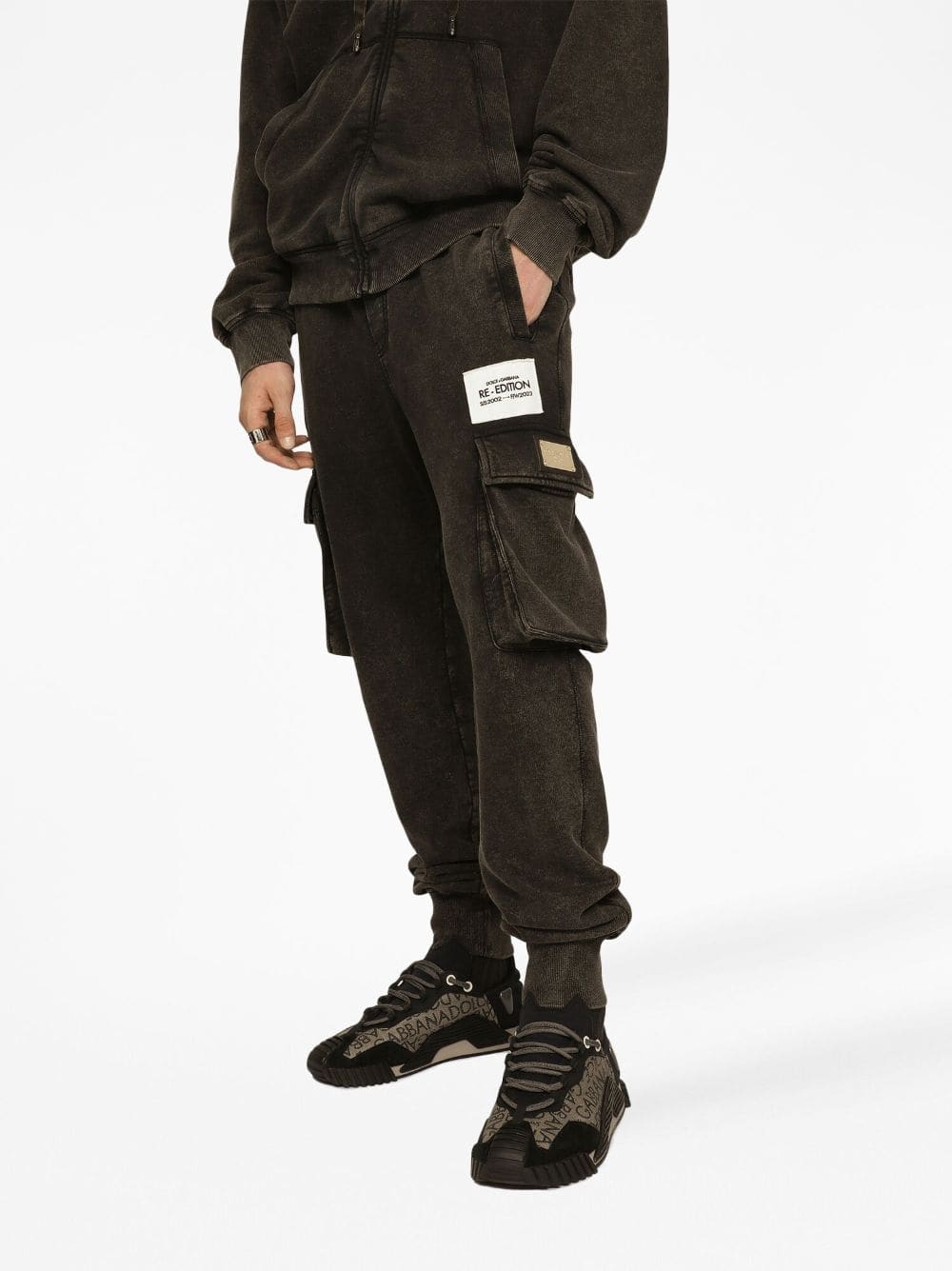 Dolce & Gabbana Logo Cotton Trousers | Banlieue91