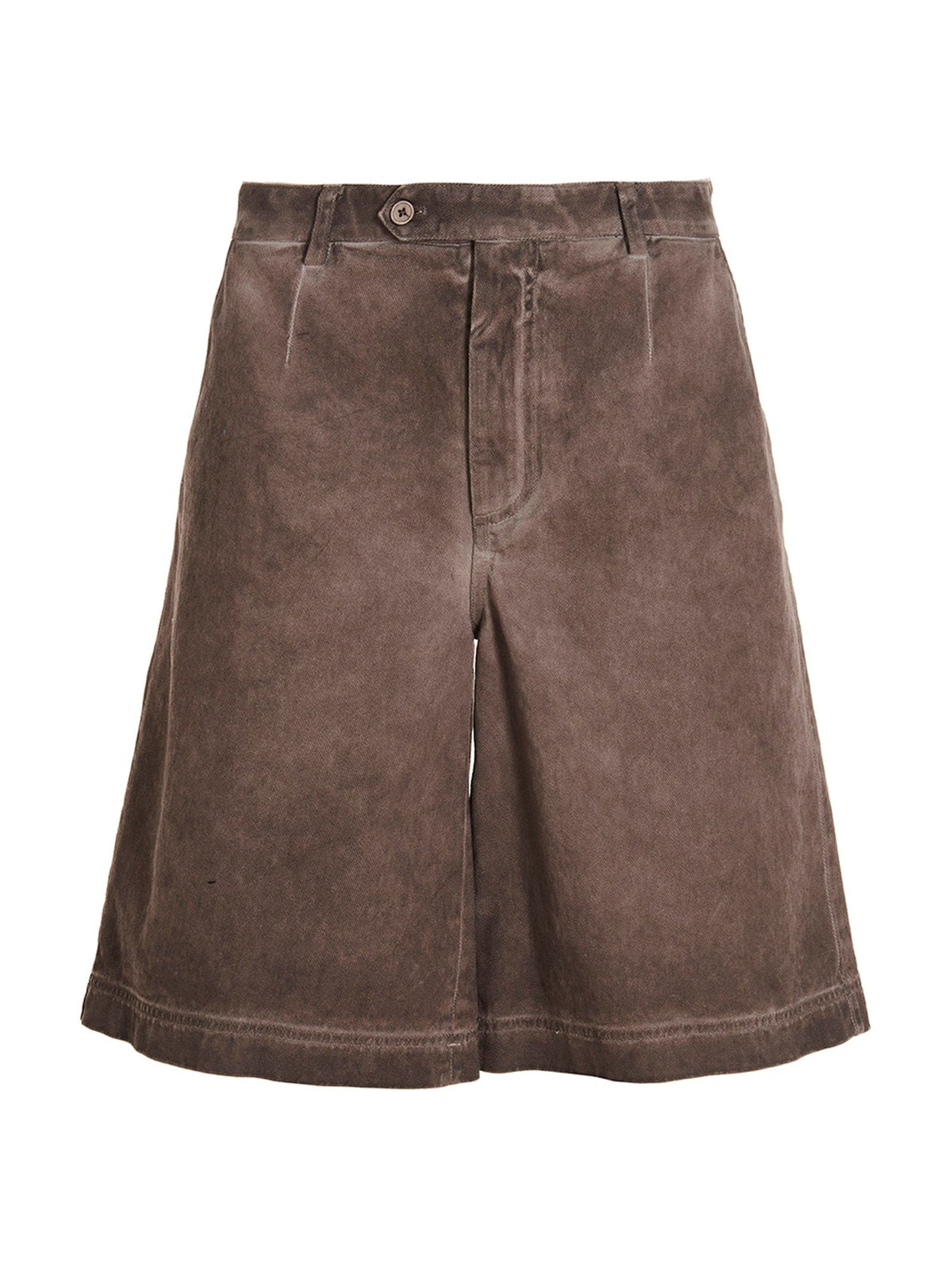 Dolce & Gabbana Logo Plaque Denim Bermuda Shorts | Banlieue91