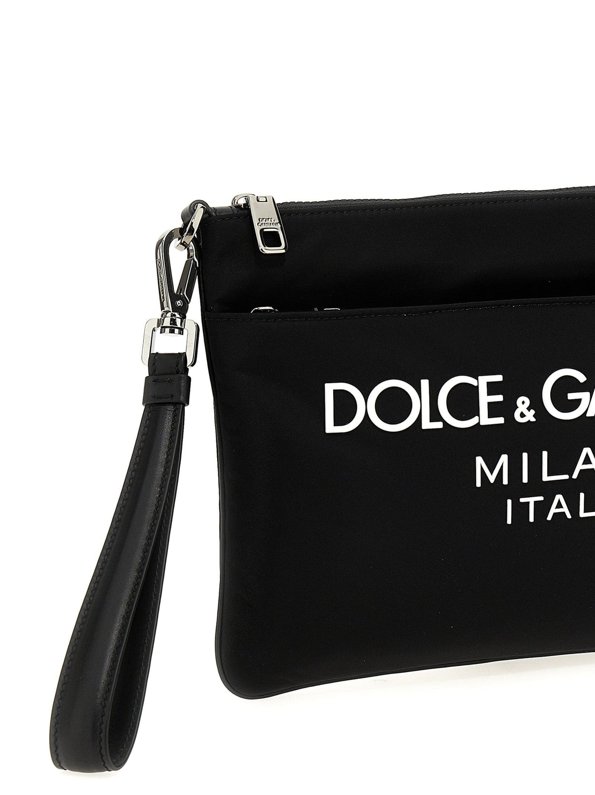 Dolce & Gabbana Logo Print Clutch Bag | Banlieue91