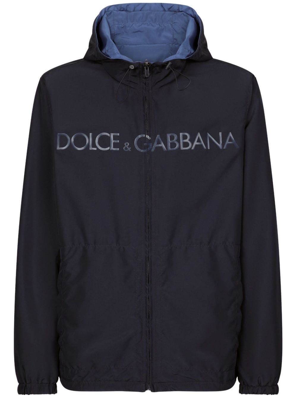 Dolce & Gabbana Logo Reversible Hooded Jacket | Banlieue91