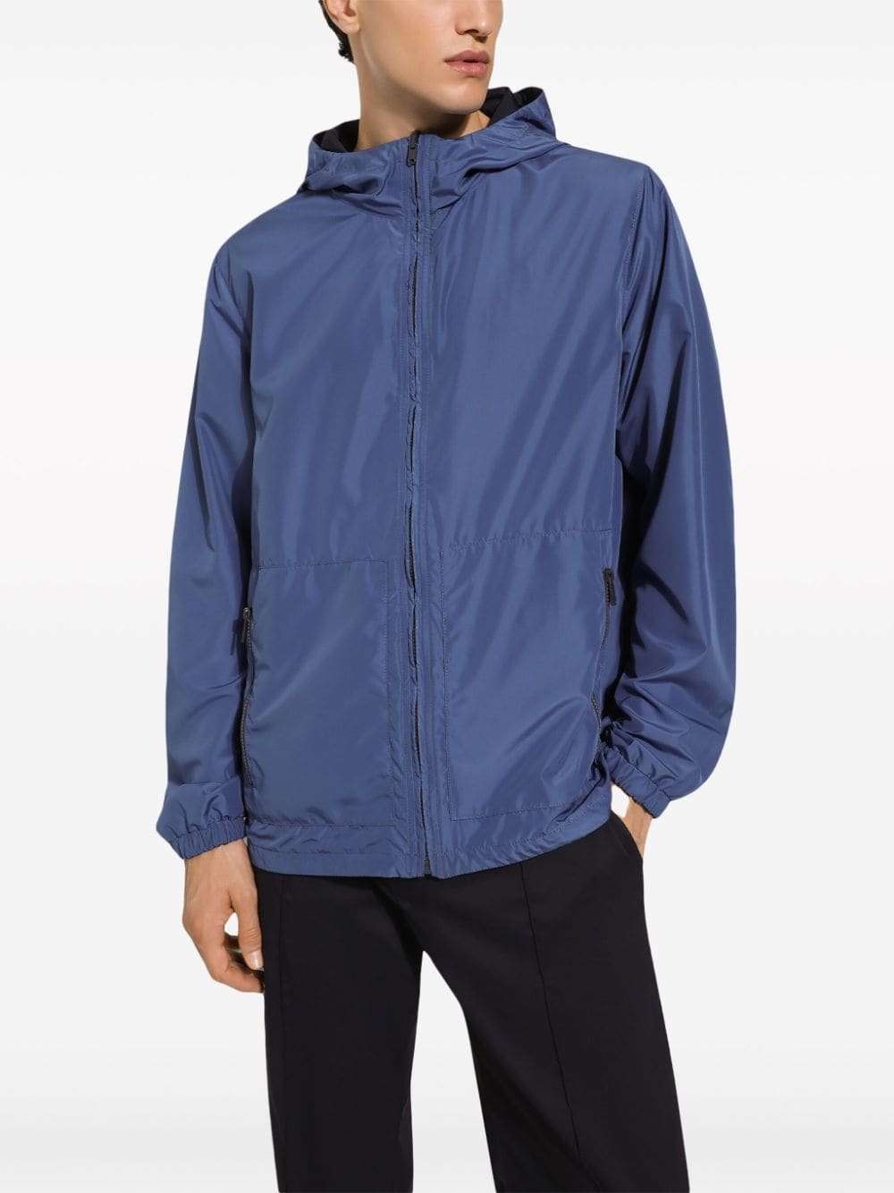 Dolce & Gabbana Logo Reversible Hooded Jacket | Banlieue91