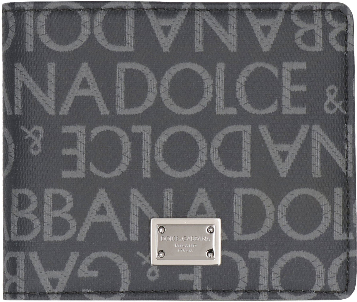 DOLCE & GABBANA Mini All-Over Logo Wallet | Banlieue91