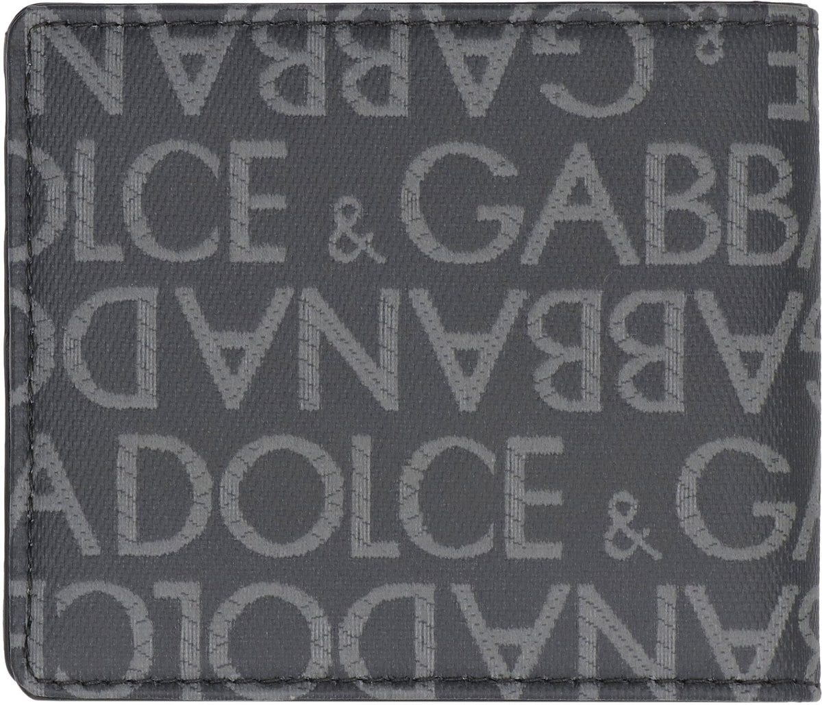 DOLCE & GABBANA Mini All-Over Logo Wallet | Banlieue91