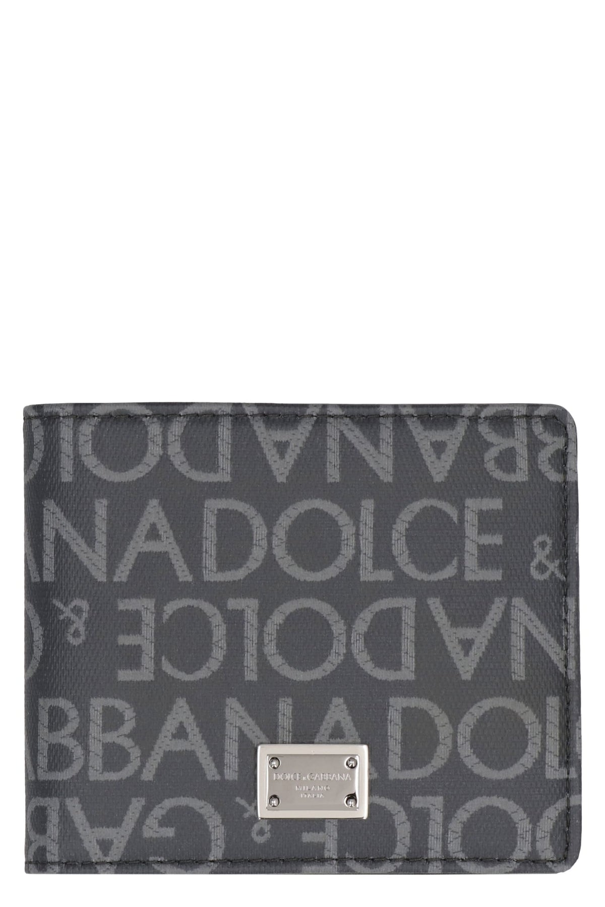 DOLCE & GABBANA Mini All-Over Logo Wallet | Banlieue91