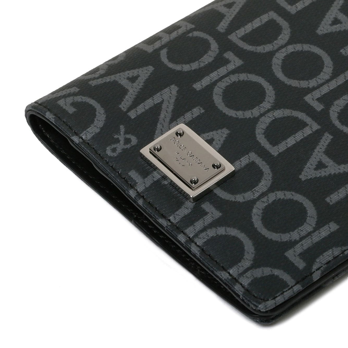 DOLCE & GABBANA Mini Cotton and Leather Wallet | Banlieue91