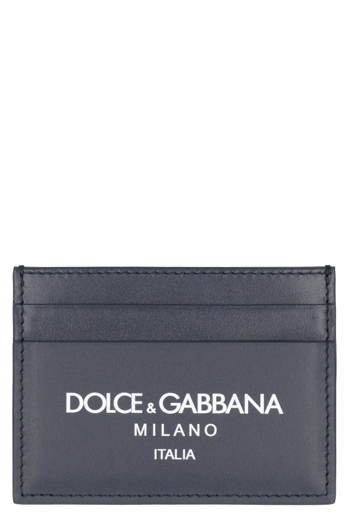 DOLCE & GABBANA Mini Leather Card Holder | Banlieue91