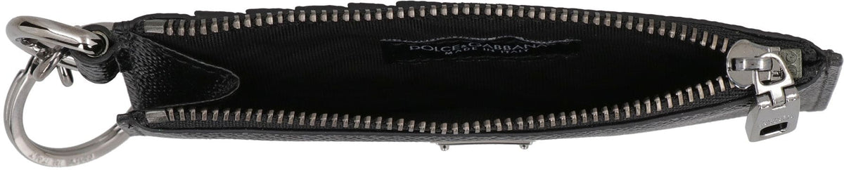 DOLCE & GABBANA Mini Leather Card Holder | Banlieue91