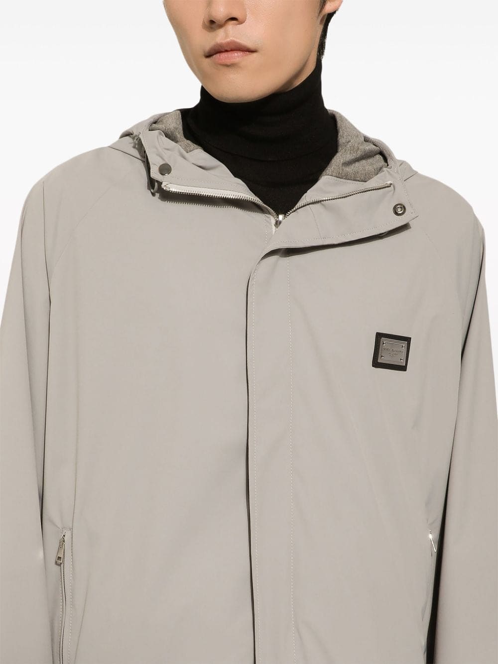 Dolce & Gabbana Nylon Hooded Jacket | Banlieue91