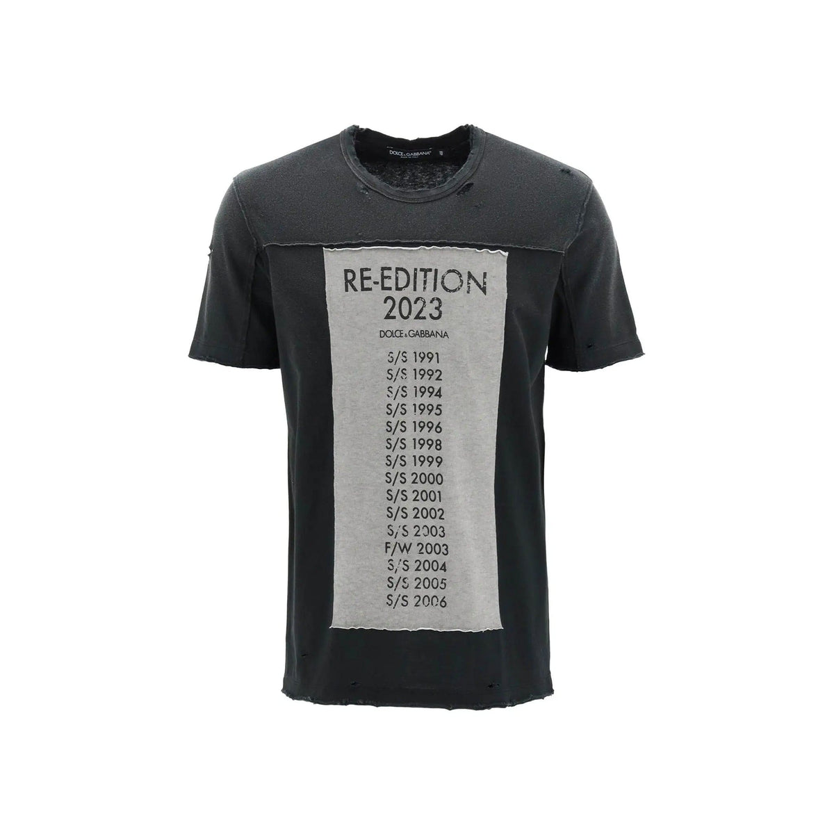 Dolce & Gabbana Printed Cotton T Shirt | Banlieue91