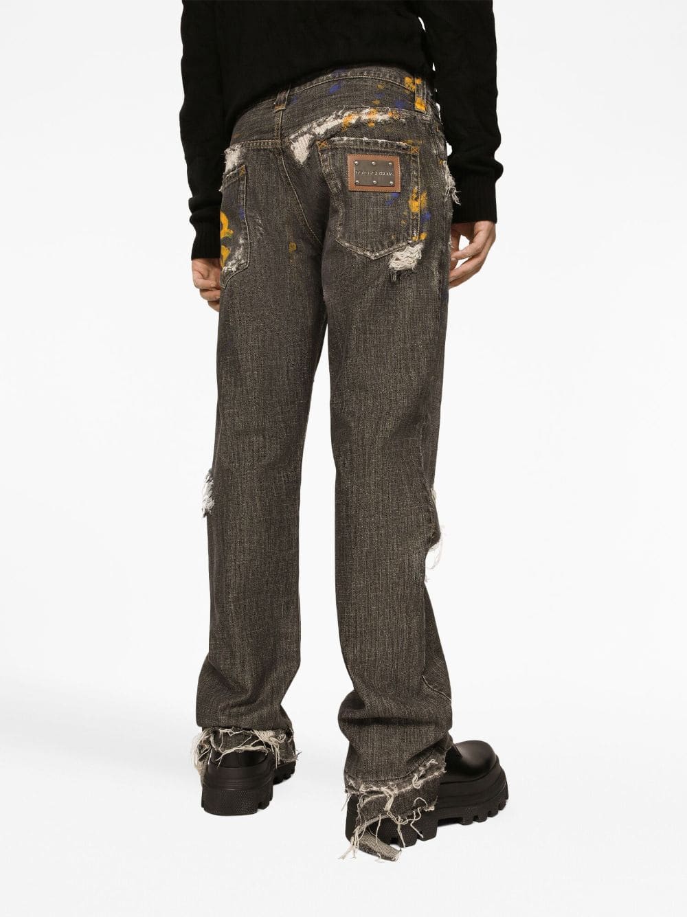 Dolce & Gabbana Ripped Denim Jeans | Banlieue91