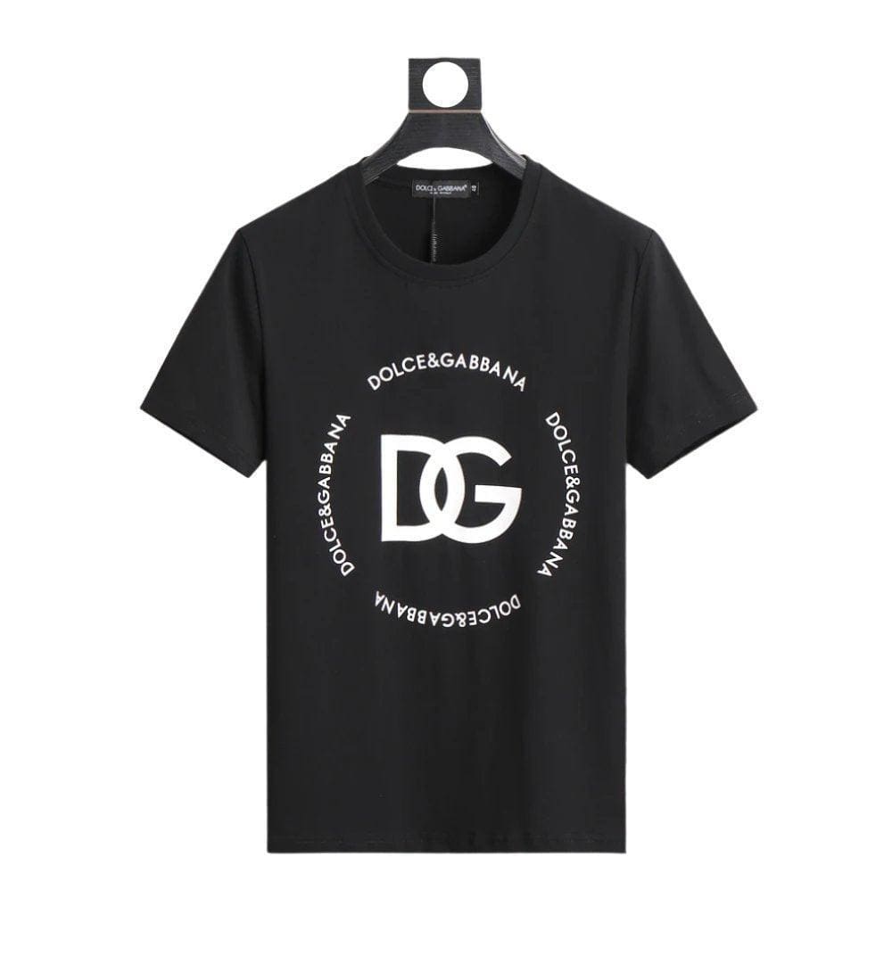 Dolce & Gabbana T-Shirt Without Collar 'Black & White' | Banlieue91