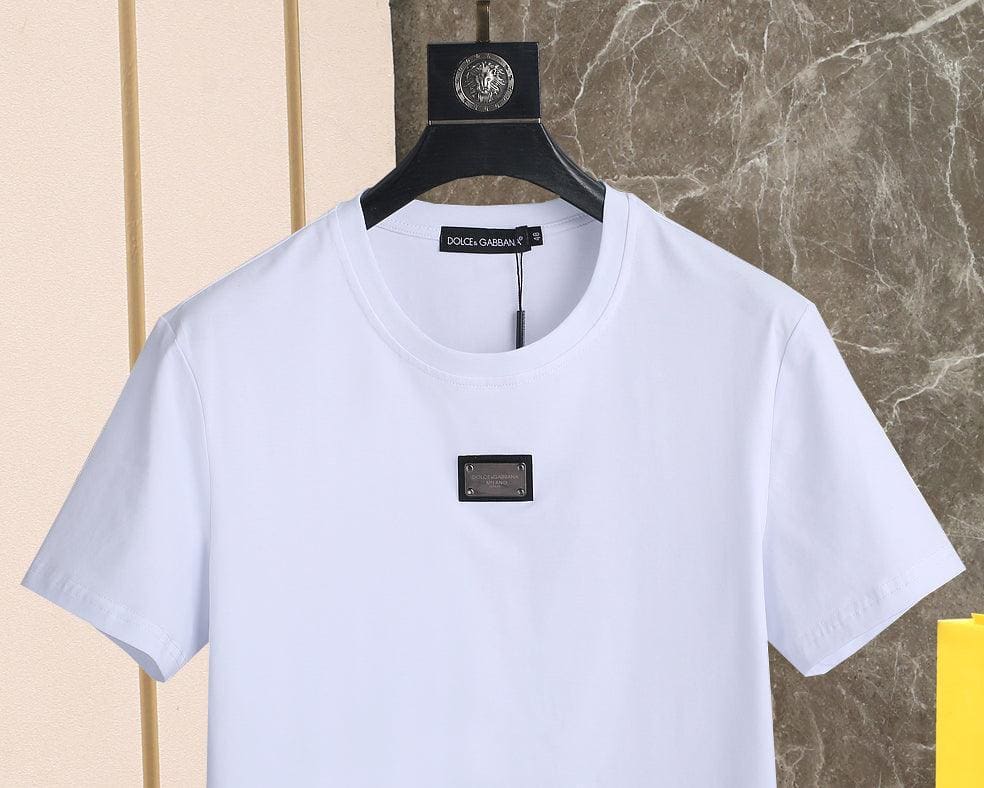 Dolce & Gabbana T-Shirt Without Collar 'White' | Banlieue91