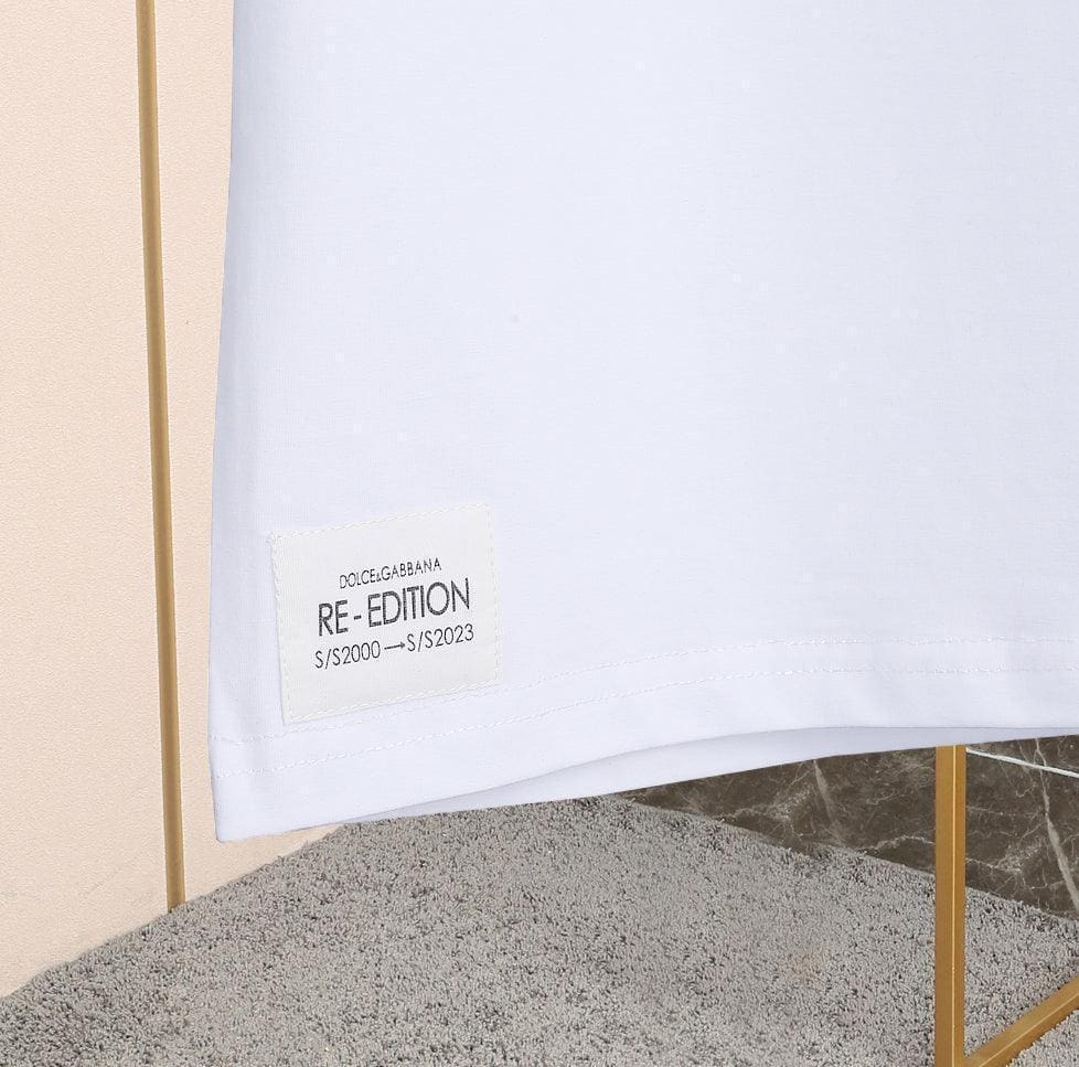 Dolce & Gabbana T-Shirt Without Collar 'White' | Banlieue91