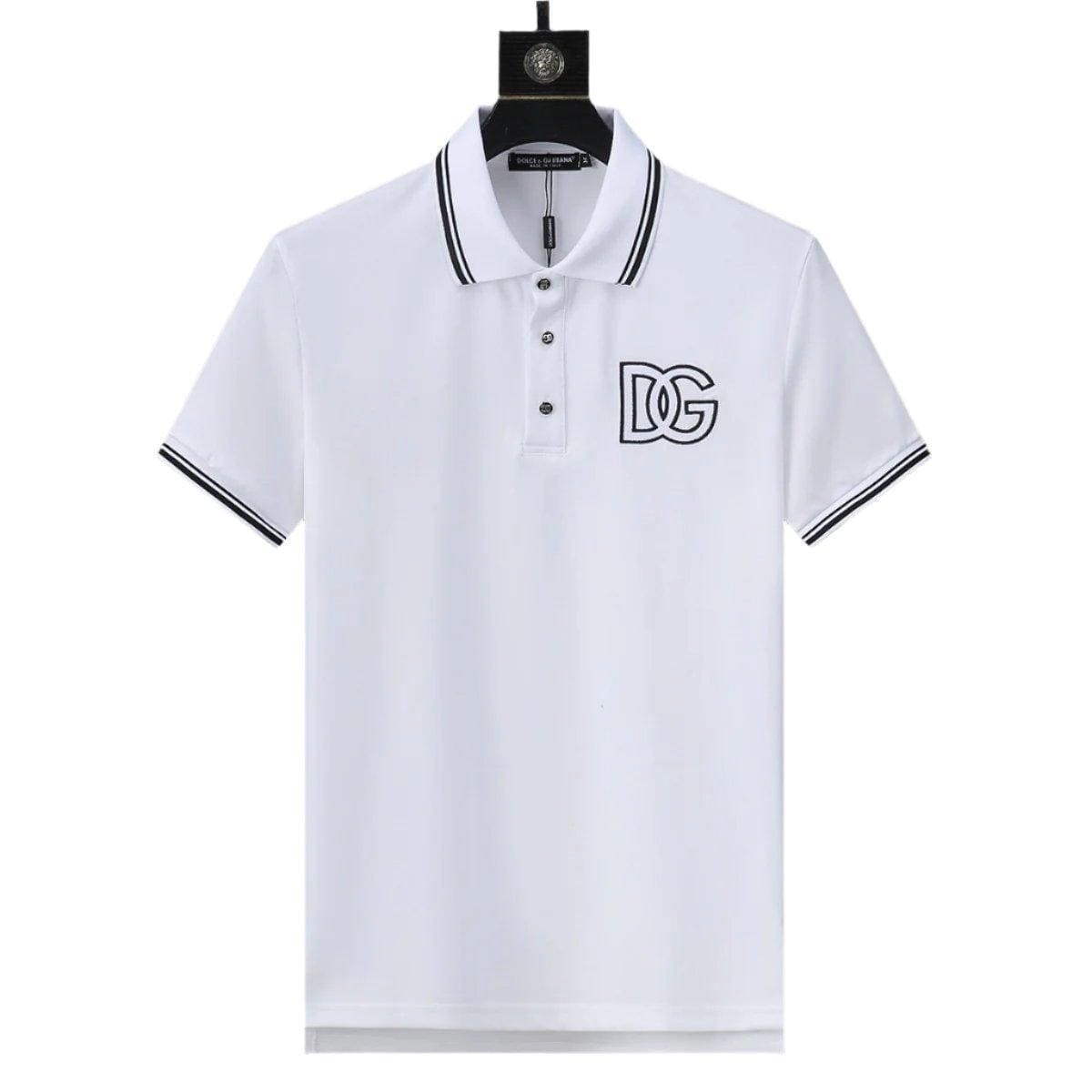 Dolce Gabbana White T-Shirt With Collar | Banlieue91