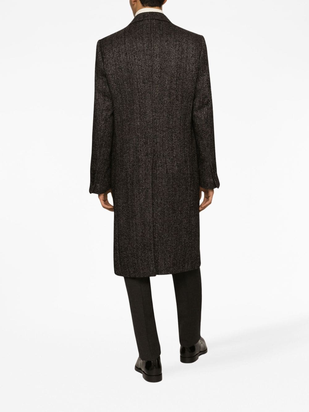 Dolce & Gabbana Wool Single Breasted Coat | Banlieue91