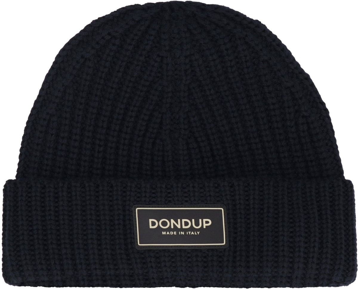 DONDUP Ribbed Knit Beanie with Turn Up Brim | Banlieue91