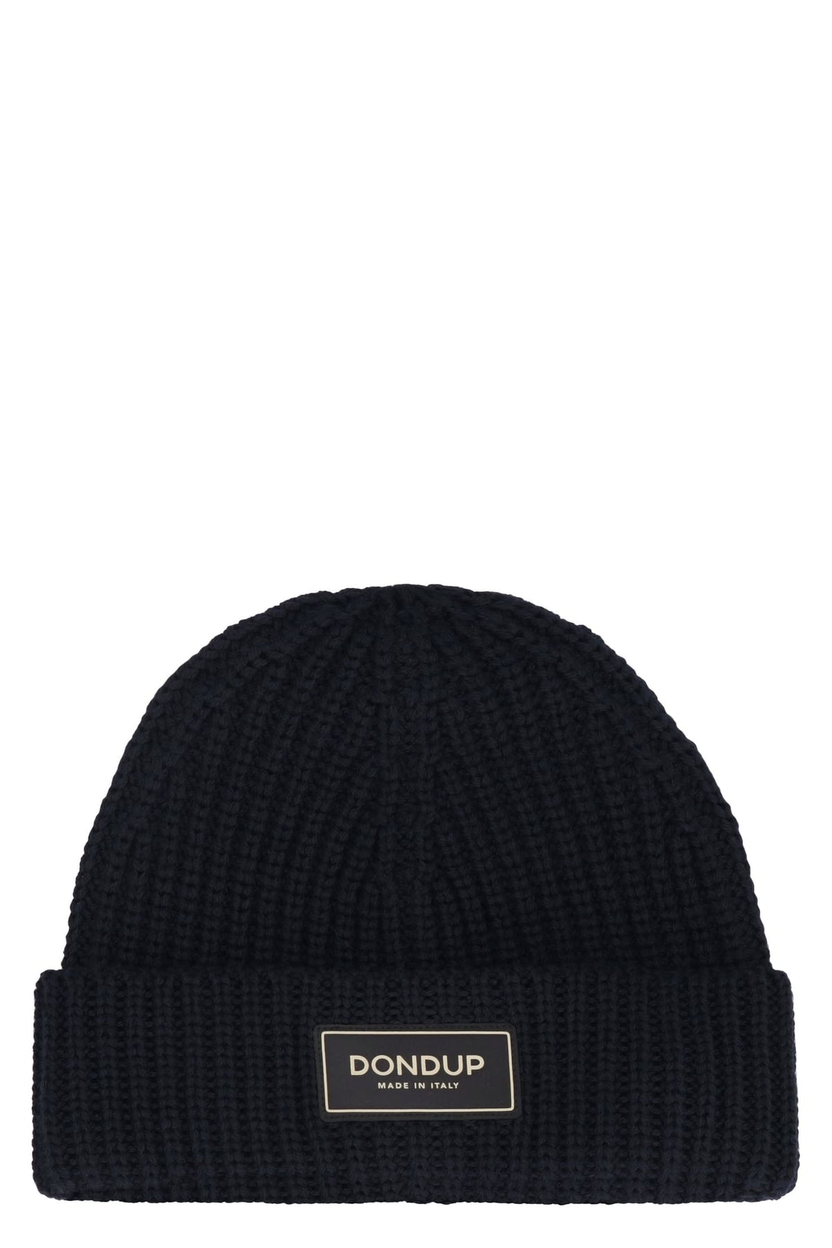 DONDUP Ribbed Knit Beanie with Turn Up Brim | Banlieue91