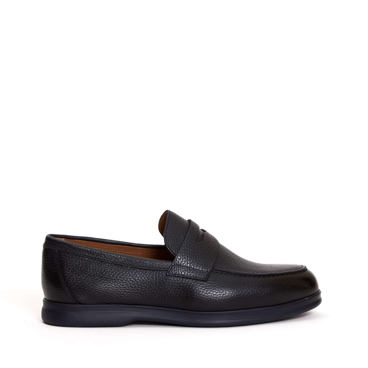 DOUCAL'S Moccasins with Hammered Texture | Banlieue91