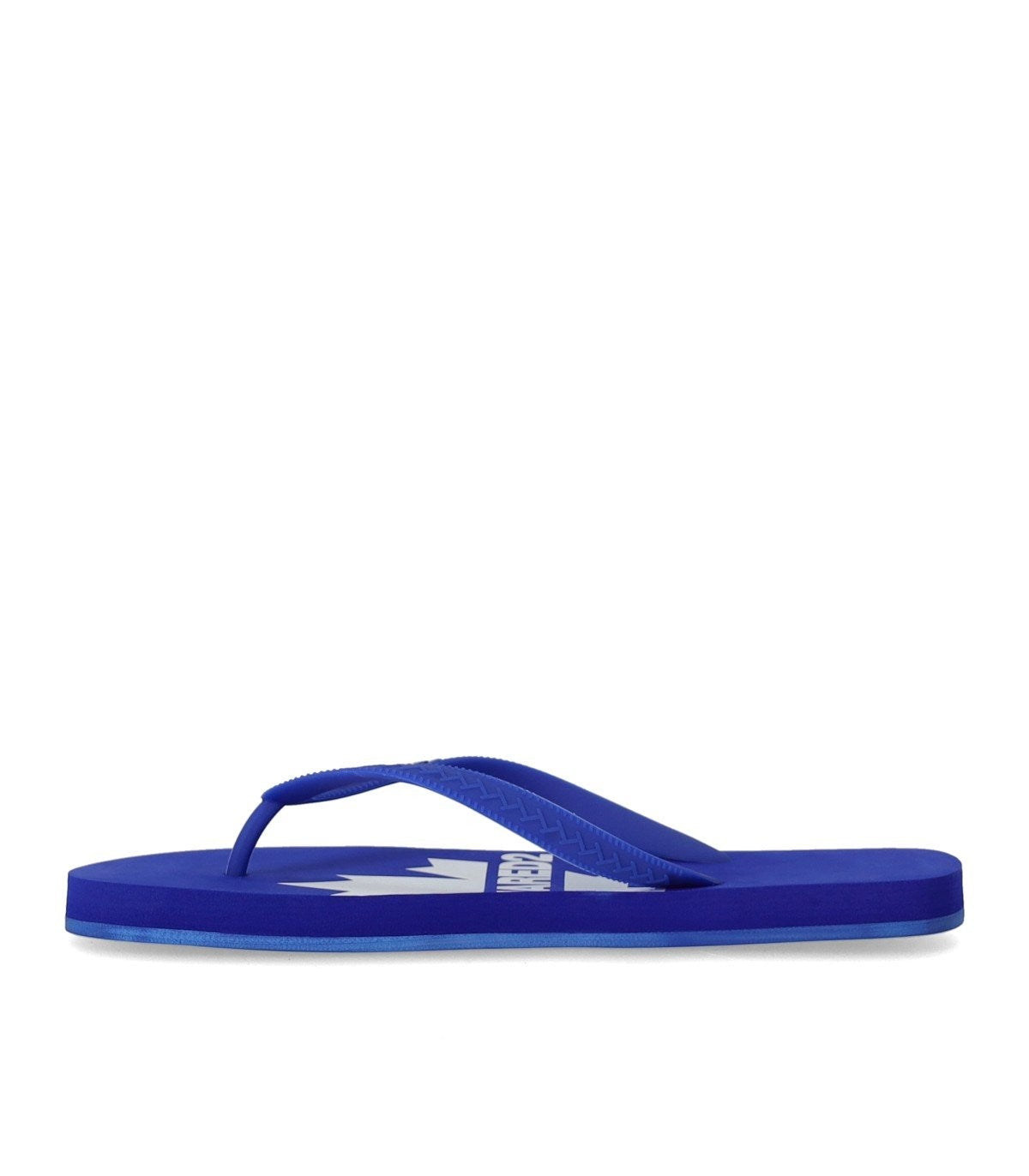 Dsquared2 Electric Blue Flip Flops With Logo - Banlieue91 -