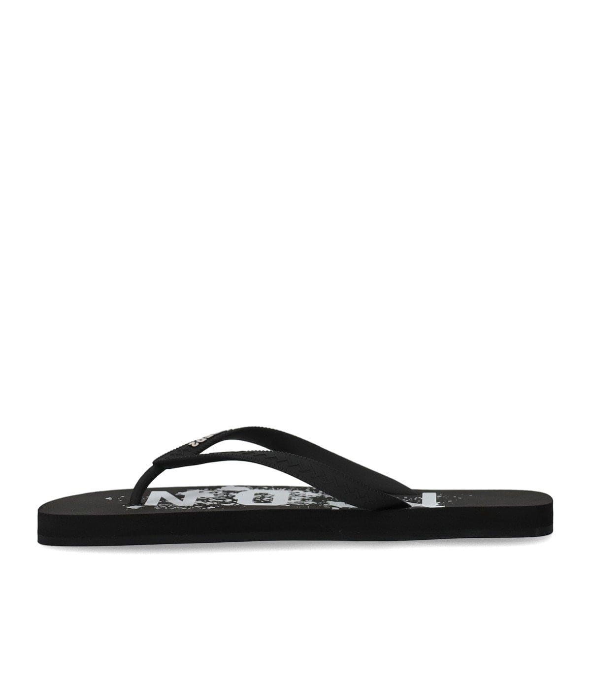 Dsquared2 Icon Splash Black Flip Flops | Banlieue91
