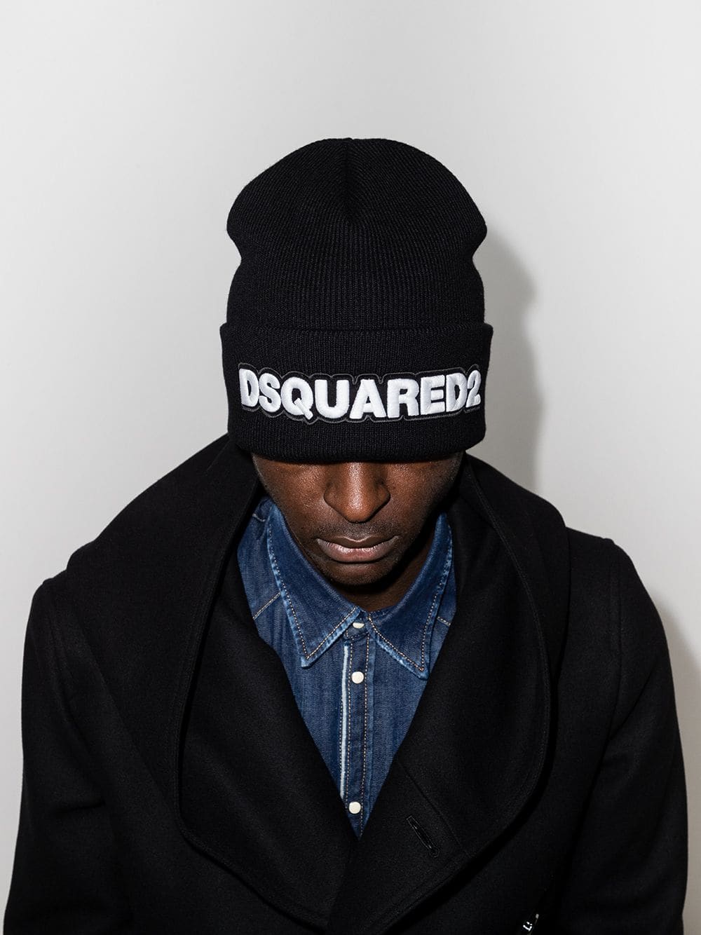 DSQUARED2 Knit Cotton Hat for Men - Fall/Winter 2025 | Banlieue91