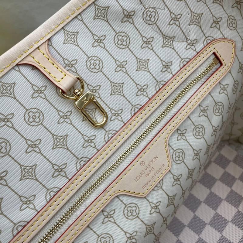 Louis Vuitton Nautical Damier Azur Neverfull Pouch MM - Banlieue91