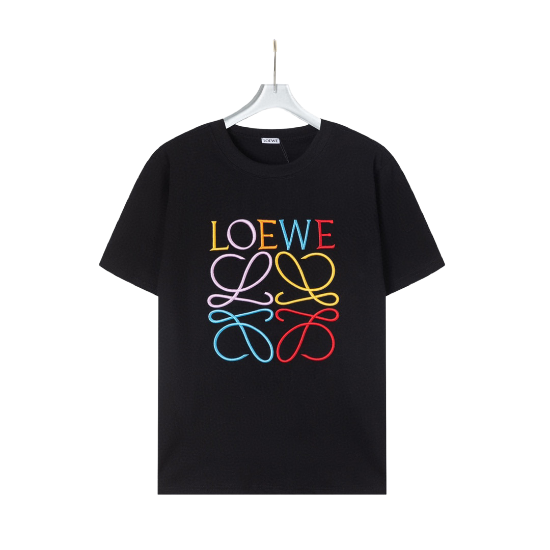 Loewe T-Shirt Without Collar 'Black' - Banlieue91