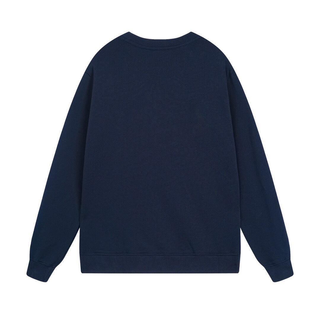 LOEWE Anagram Cotton Sweatshirt 'Navy' - Banlieue91