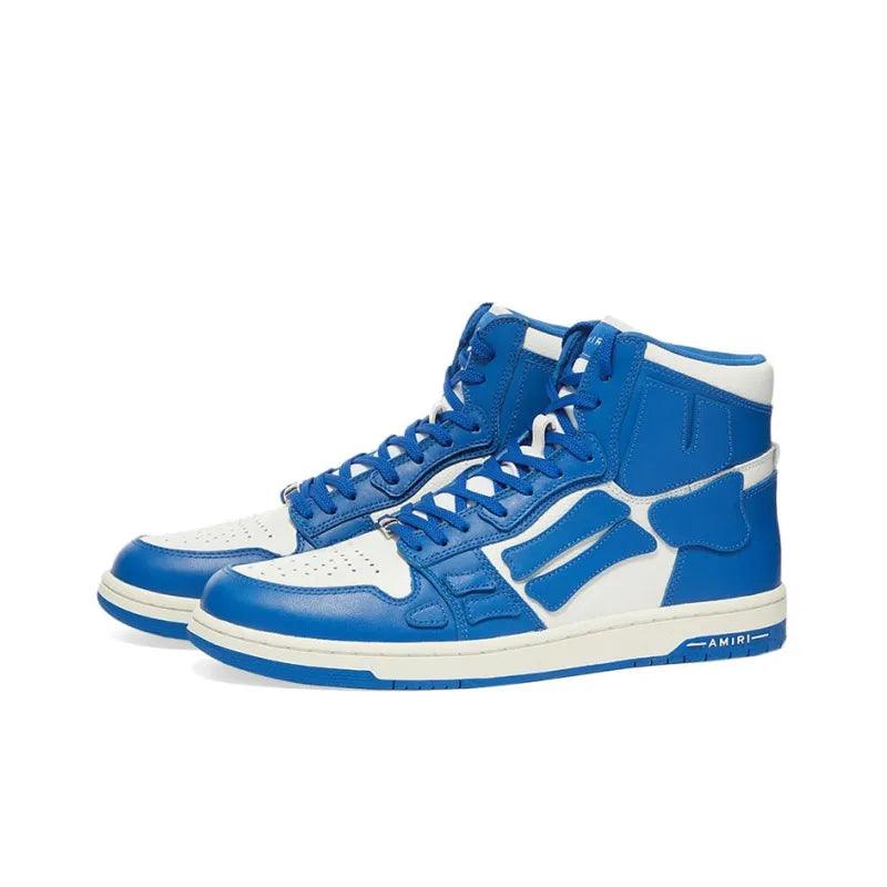 AMIRI Skel Top Hi Blue White