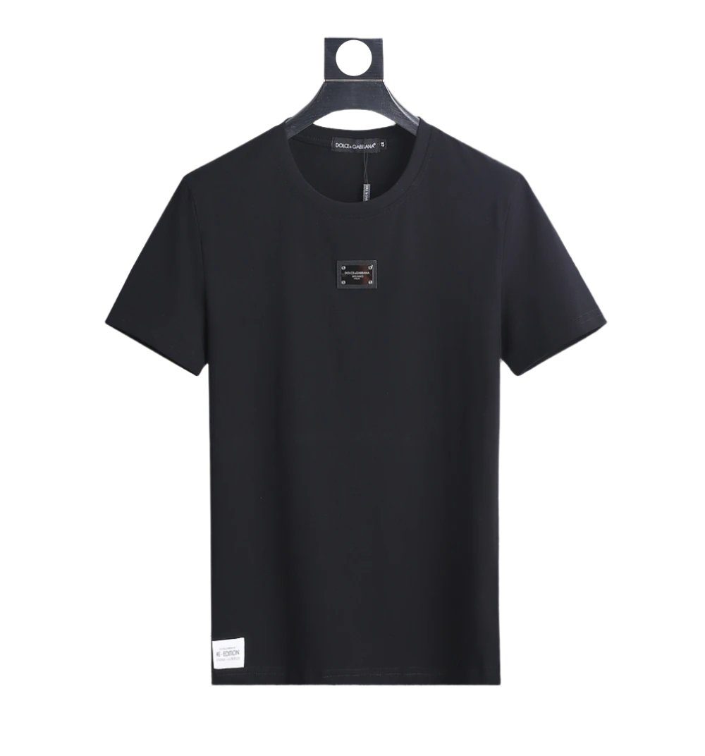 Dolce & Gabbana T-Shirt Without Collar 'Black' - Banlieue91