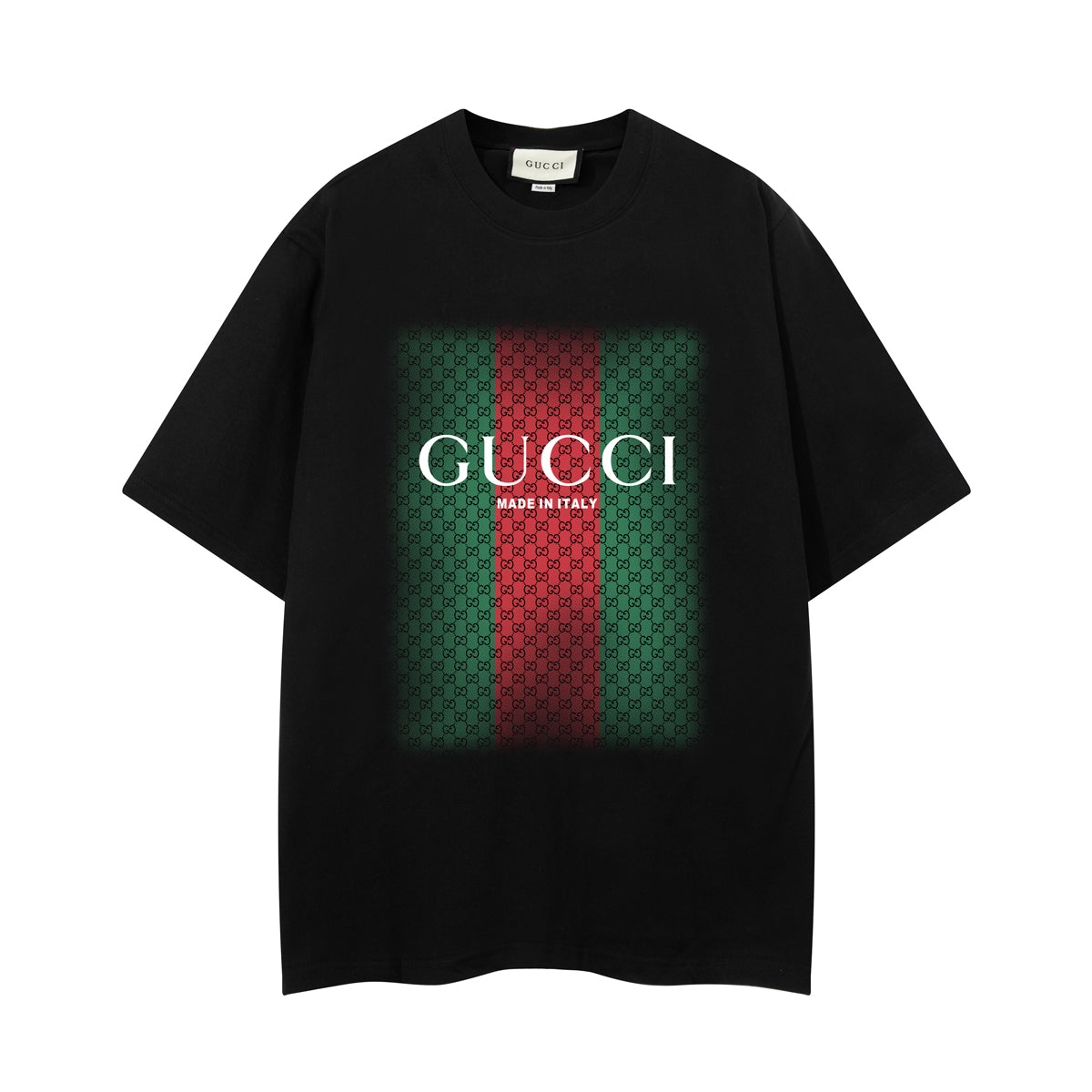 Gucci T-Shirt Without Collar 'Black' - Banlieue91