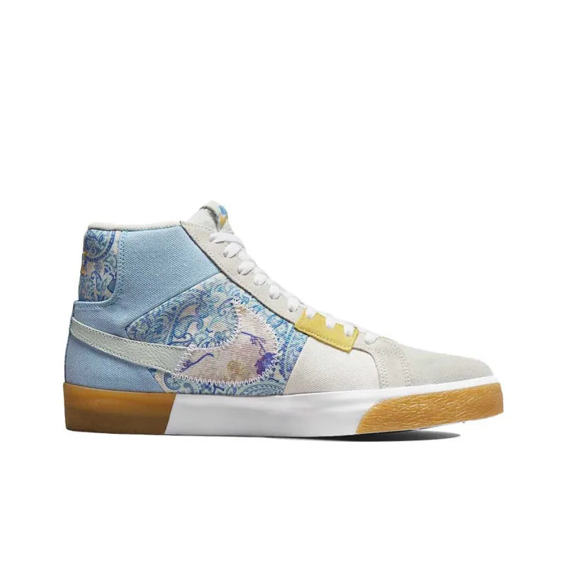 Nike SB Zoom Blazer Mid Premium Paisley Pack Boarder Blue