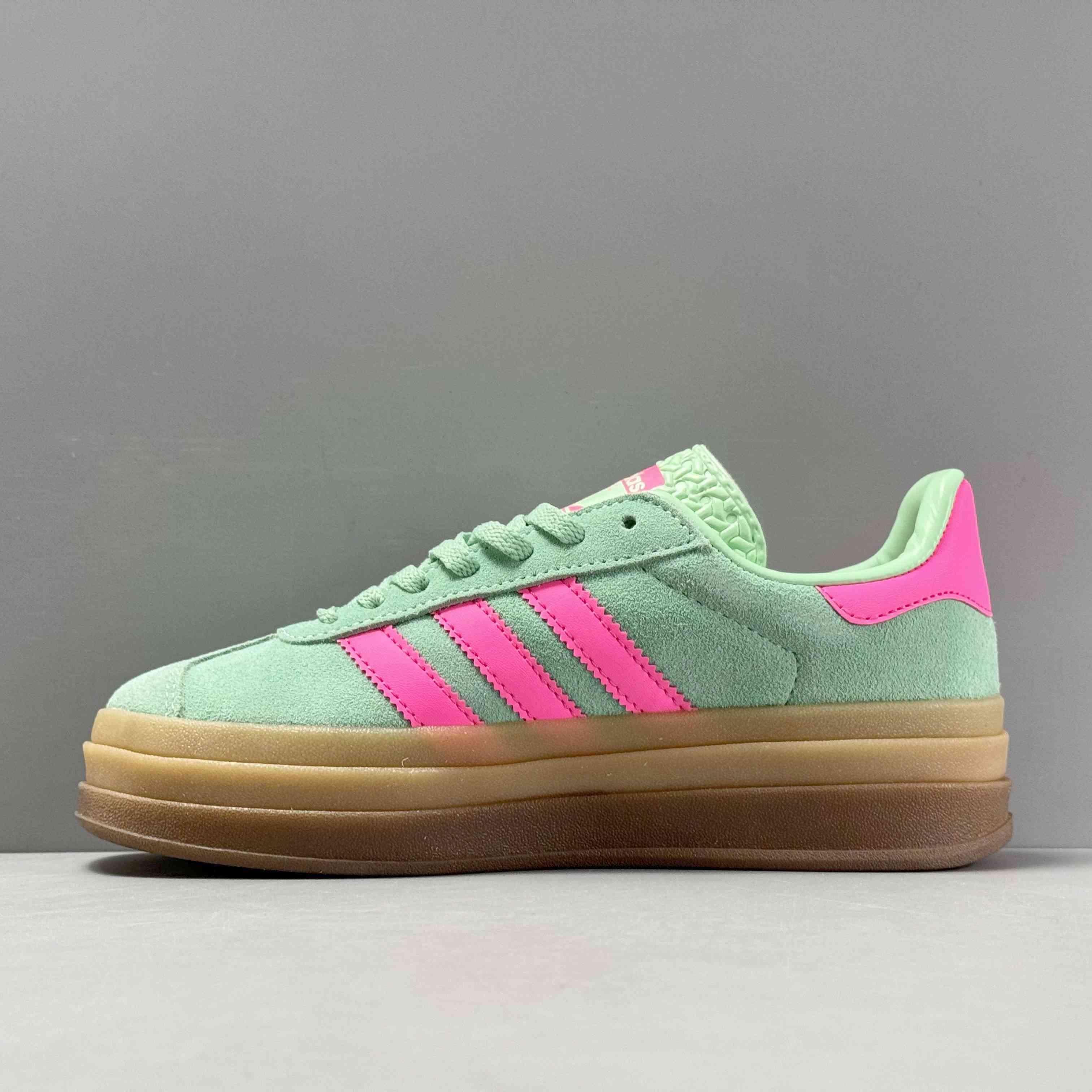 Adidas Originals Gazelle Bold 'Pulse Mint Screaming Pink' - Banlieue91