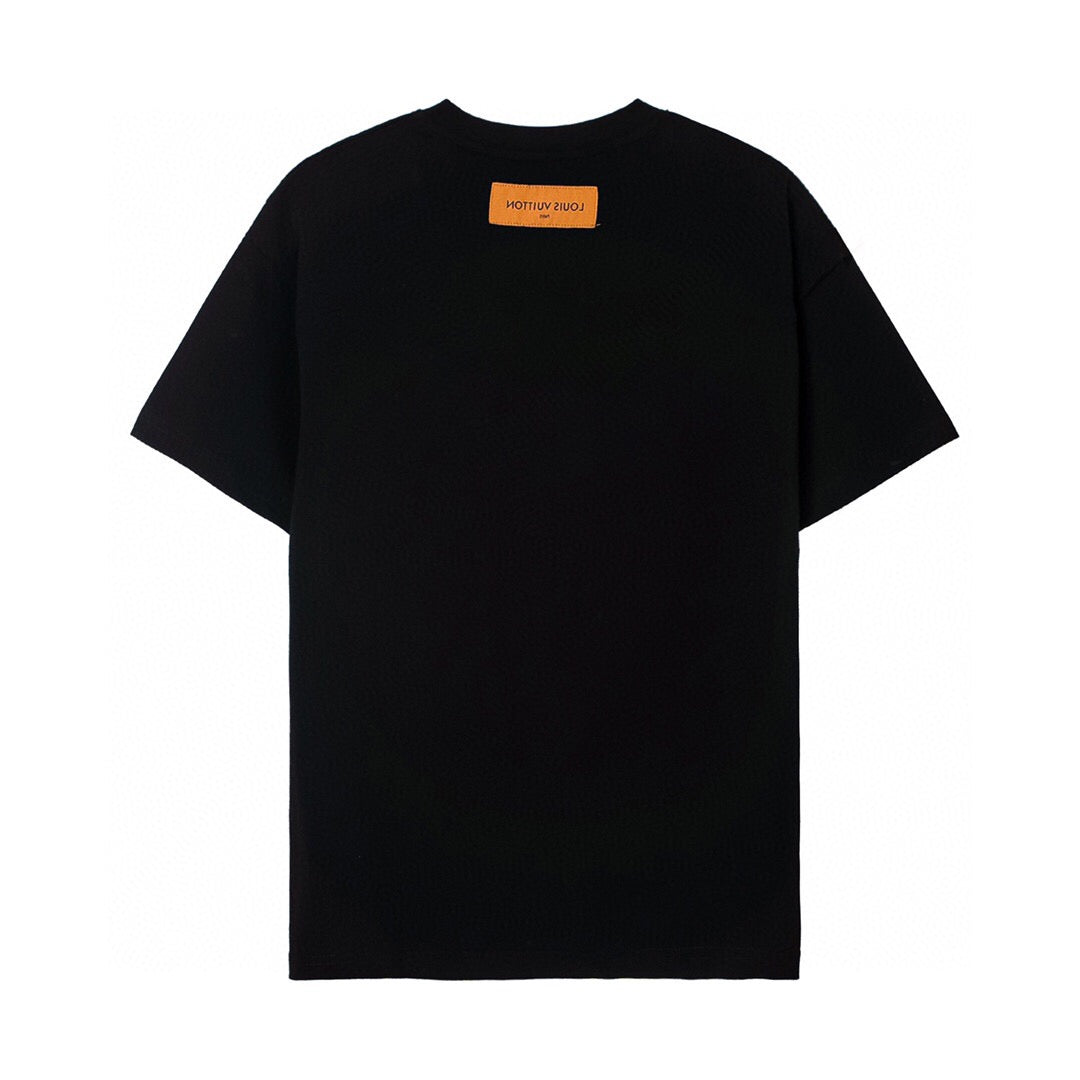 Louis Vuitton T-Shirt Without Collar 'Black' - Banlieue91