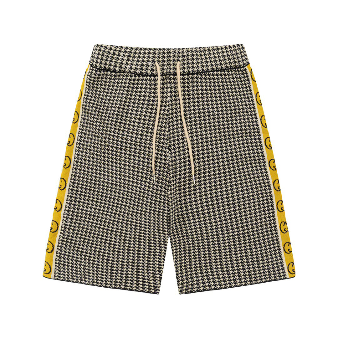 Gucci Sport Short Pant 'Grey/Yellow'