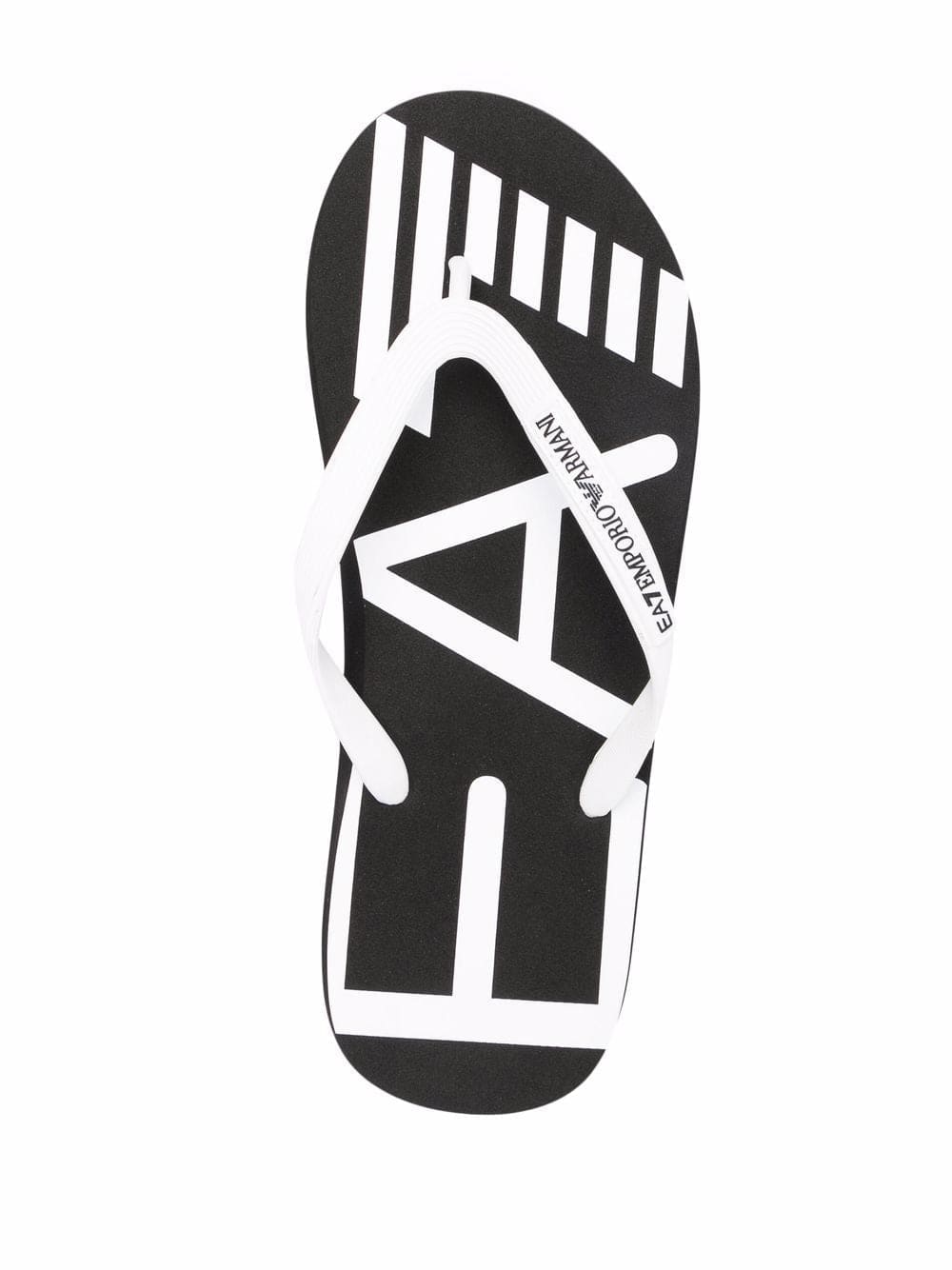 Ea7 Logo Flip Flops | Banlieue91