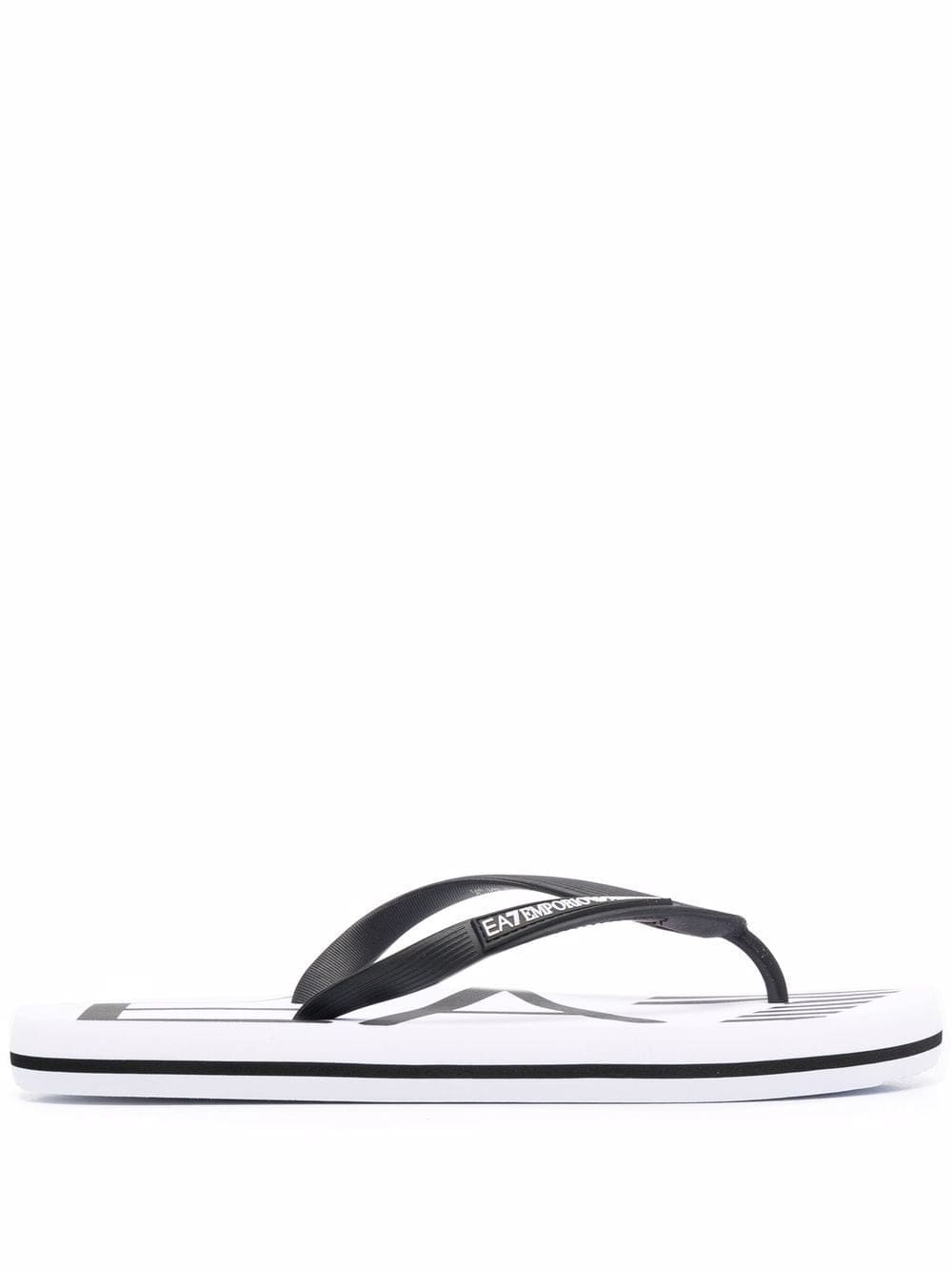 Ea7 Logo Flip Flops | Banlieue91