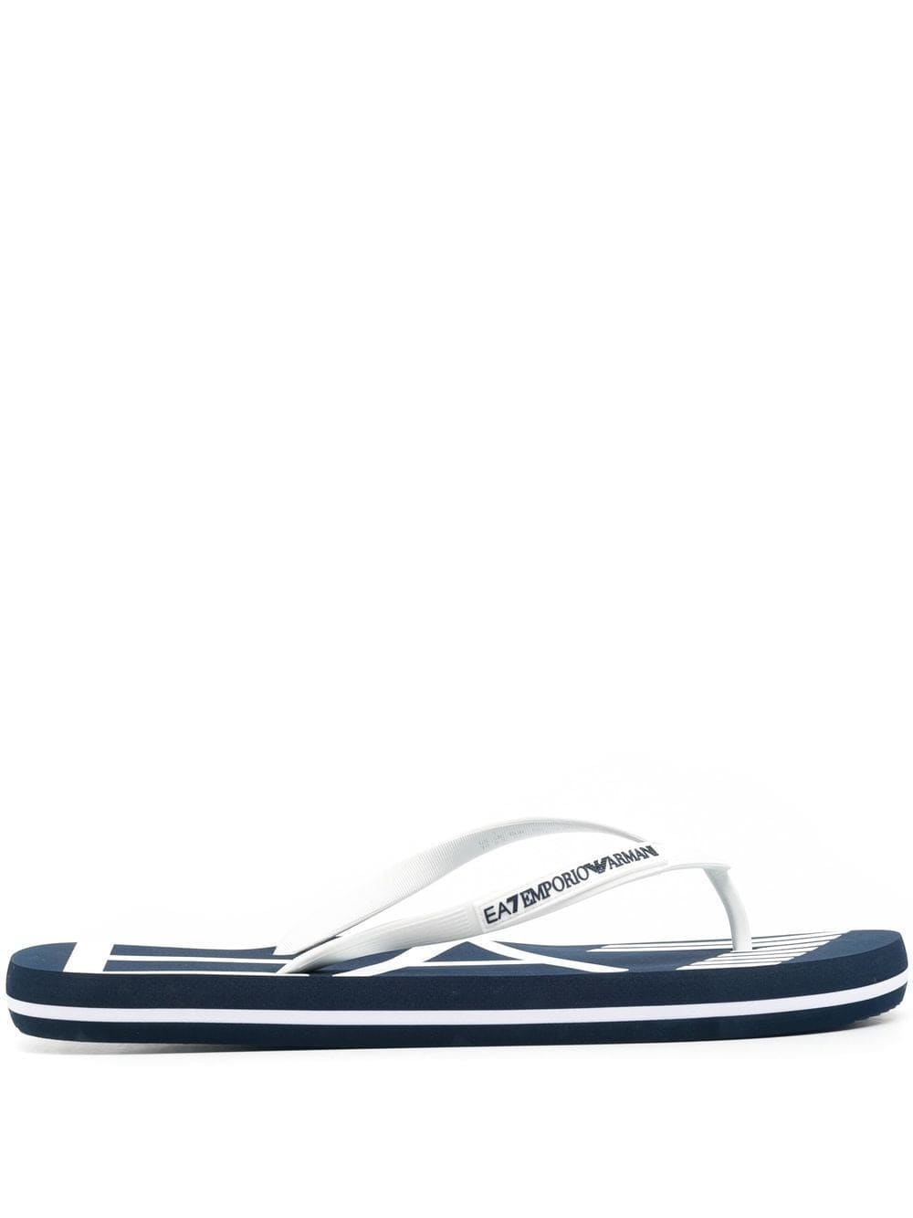 Ea7 Logo Flip Flops | Banlieue91