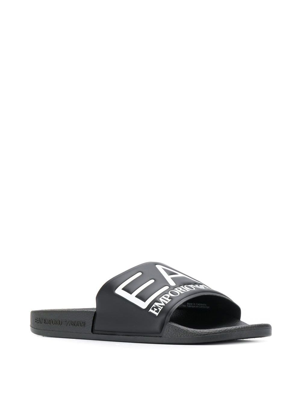 Ea7 Logo Pool Slides | Banlieue91