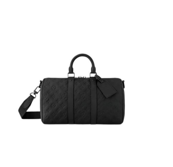 Louis Vuitton LV Keepall 35 monogram Black For Men - Banlieue91