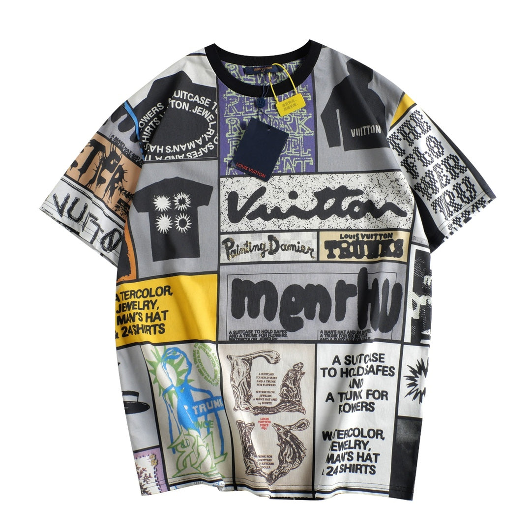 Louis Vuitton T-Shirt Without Collar - Banlieue91