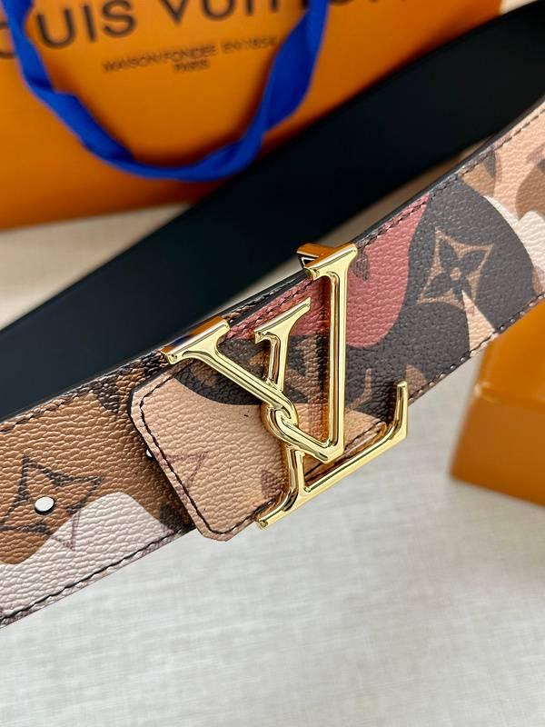 Louis Vuitton LV Initials Reversible Belt 'Brown' - Banlieue91