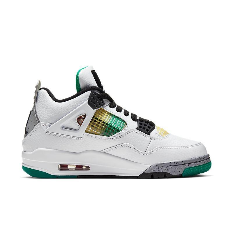 Air Jordan 4 Retro 'Lucid Green Rasta' - Banlieue91