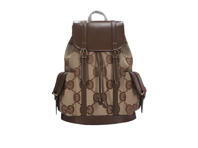 Gucci Backpack with Jumbo GGCamel/Ebony - Banlieue91