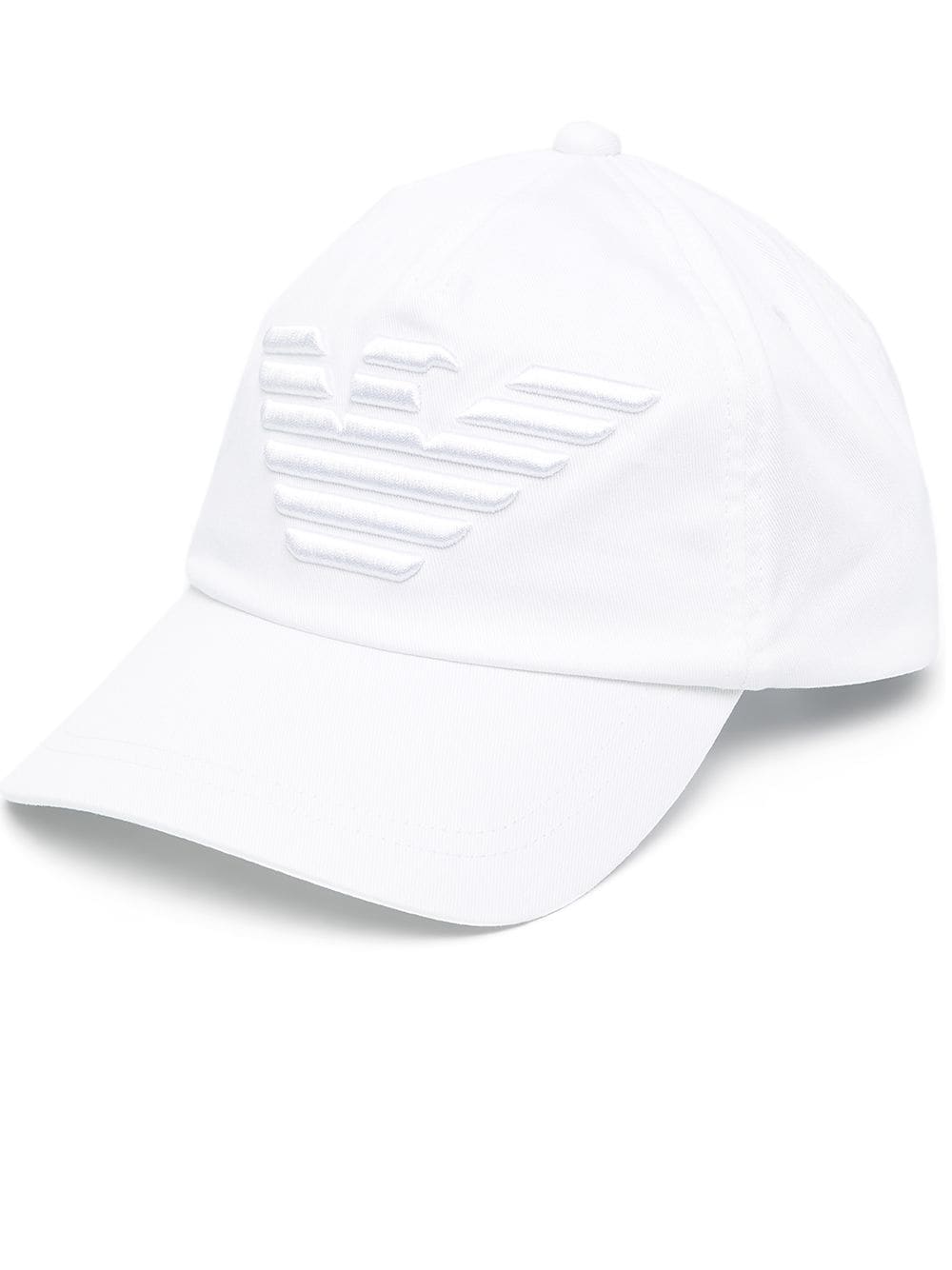 EMPORIO ARMANI Logo Baseball Cap with Curved Peak - Adjustable Fit | Banlieue91