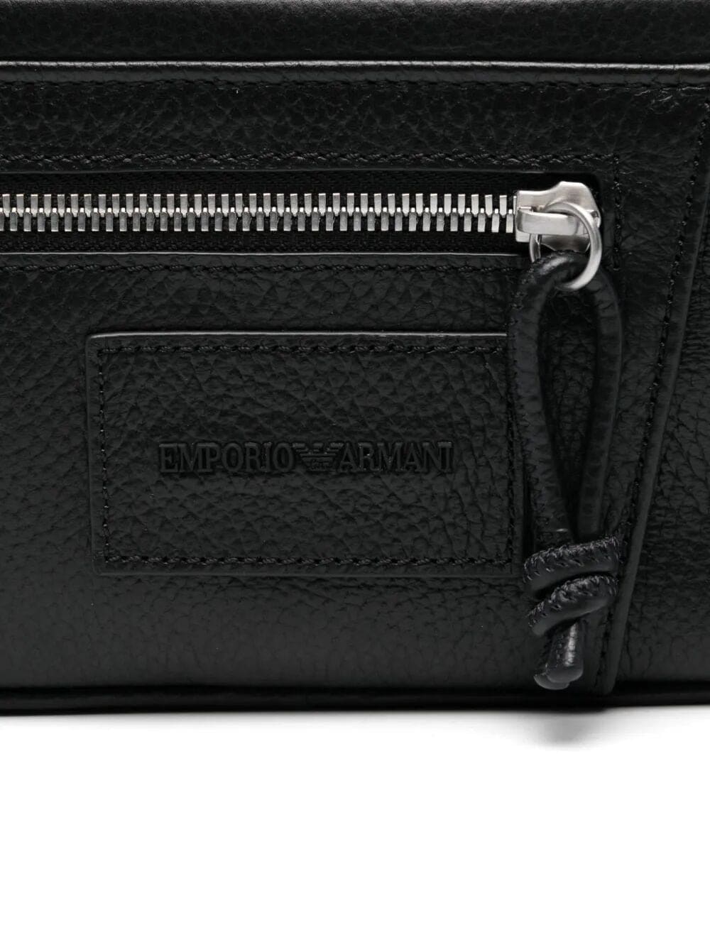EMPORIO ARMANI Mini Leather Beauty Case for Men | Banlieue91