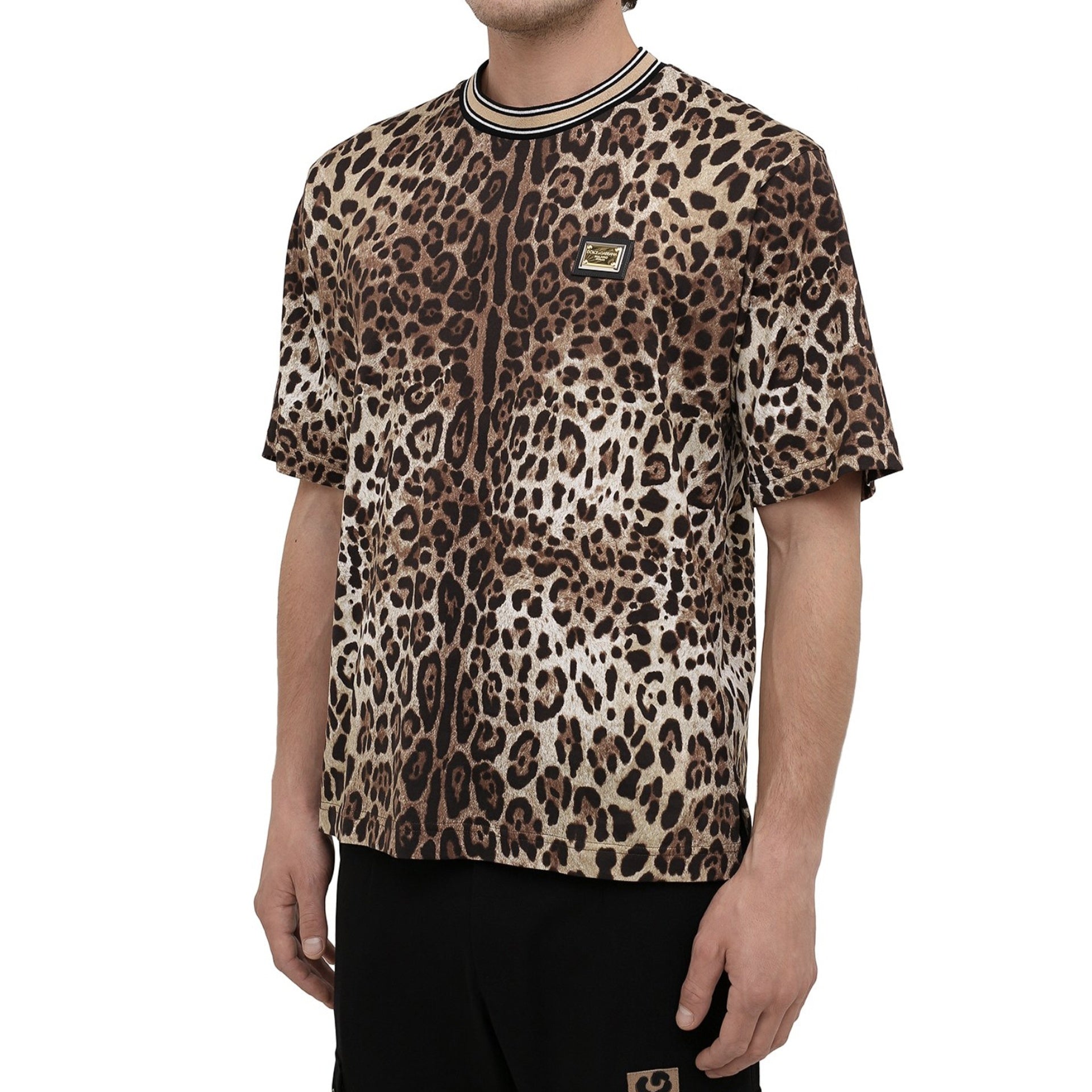 Dolce & Gabbana Leopard Print T Shirt - Banlieue91 -