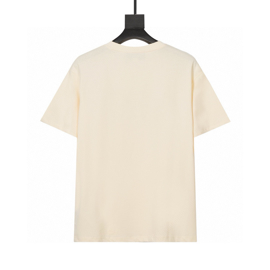 Gucci T-Shirt Without Collar 'Beige' - Banlieue91