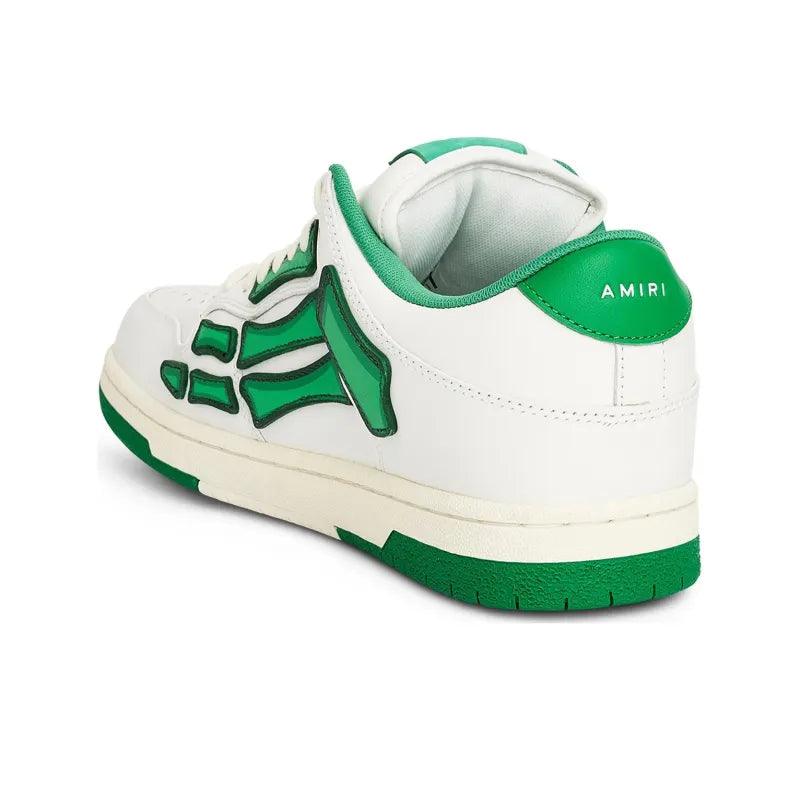 AMIRI Skel Low Top 'White/Green'