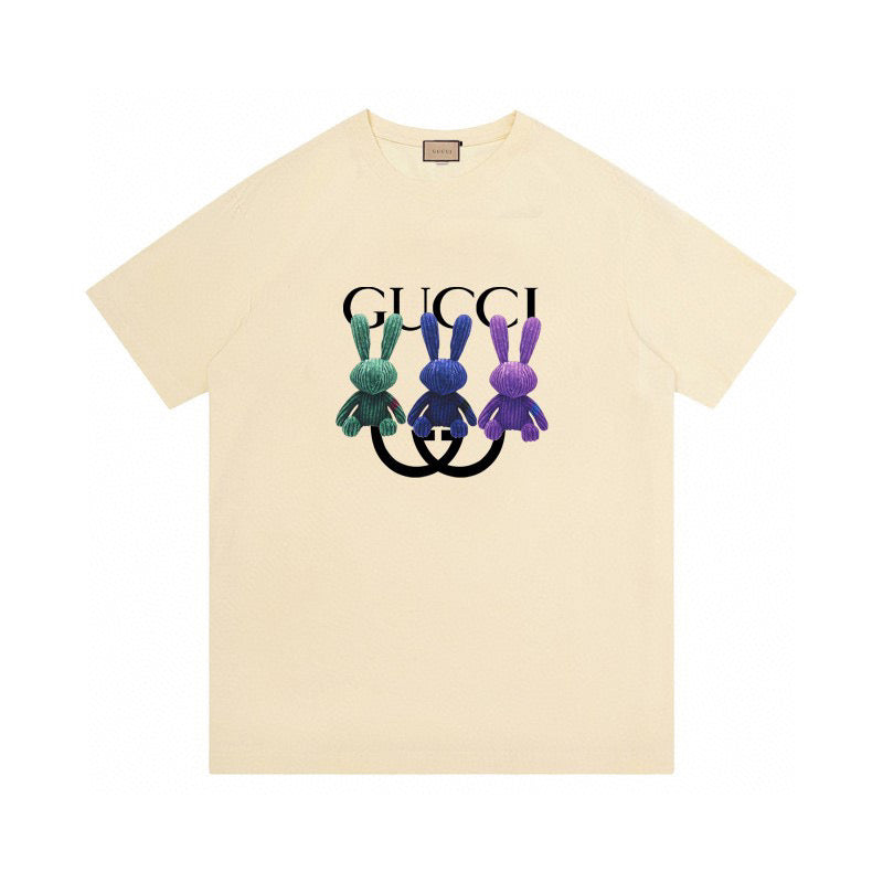 Gucci T-Shirt Without Collar 'Beige' - Banlieue91